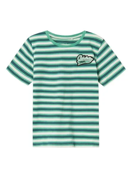 Camiseta Name It Dalovan Verde Para Niño