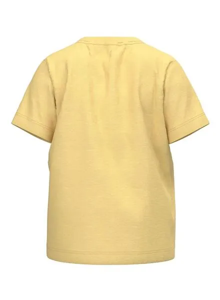 Camiseta Name It Velbo Amarillo para Niño