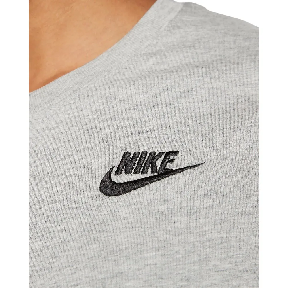 CAMISETA NIKE NSW CLUB SS GRIS T SHIRT DX7902063