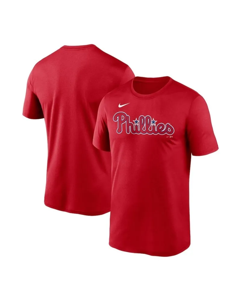 Camiseta nike roja philadelphia phillies issue team tee
