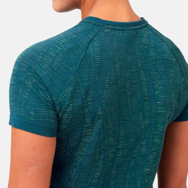 CAMISETA ODLO BLACKCOMB LIGHT (AZUL ALA CERCETA  TINTE ESPACIAL) MUJER