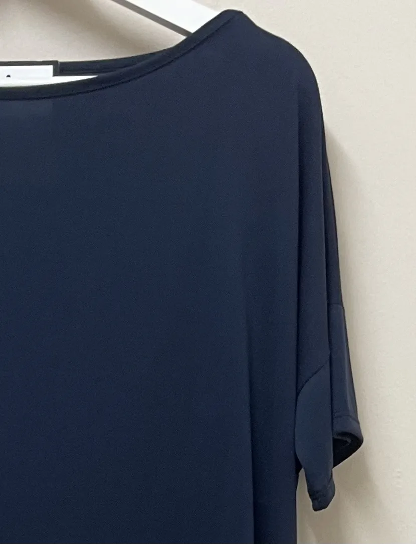 Camiseta Oversize Marino