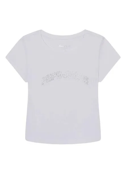 Camiseta Pepe Jeans Nicolle Blanco para Niña