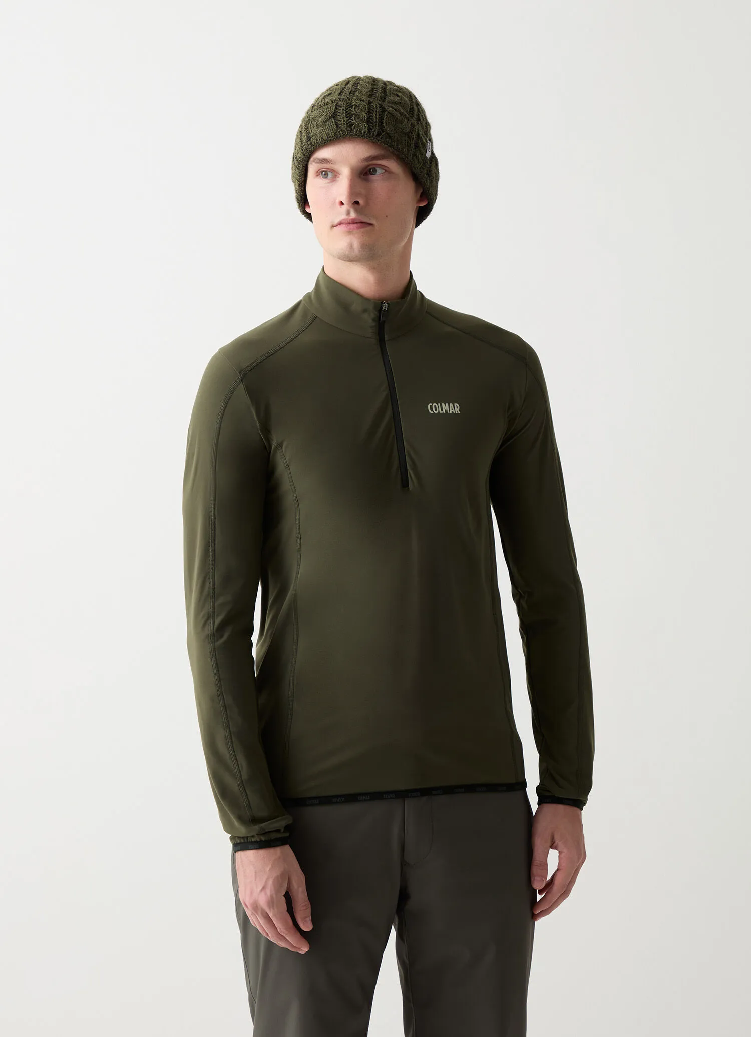 Camiseta térmica de esquí elástica