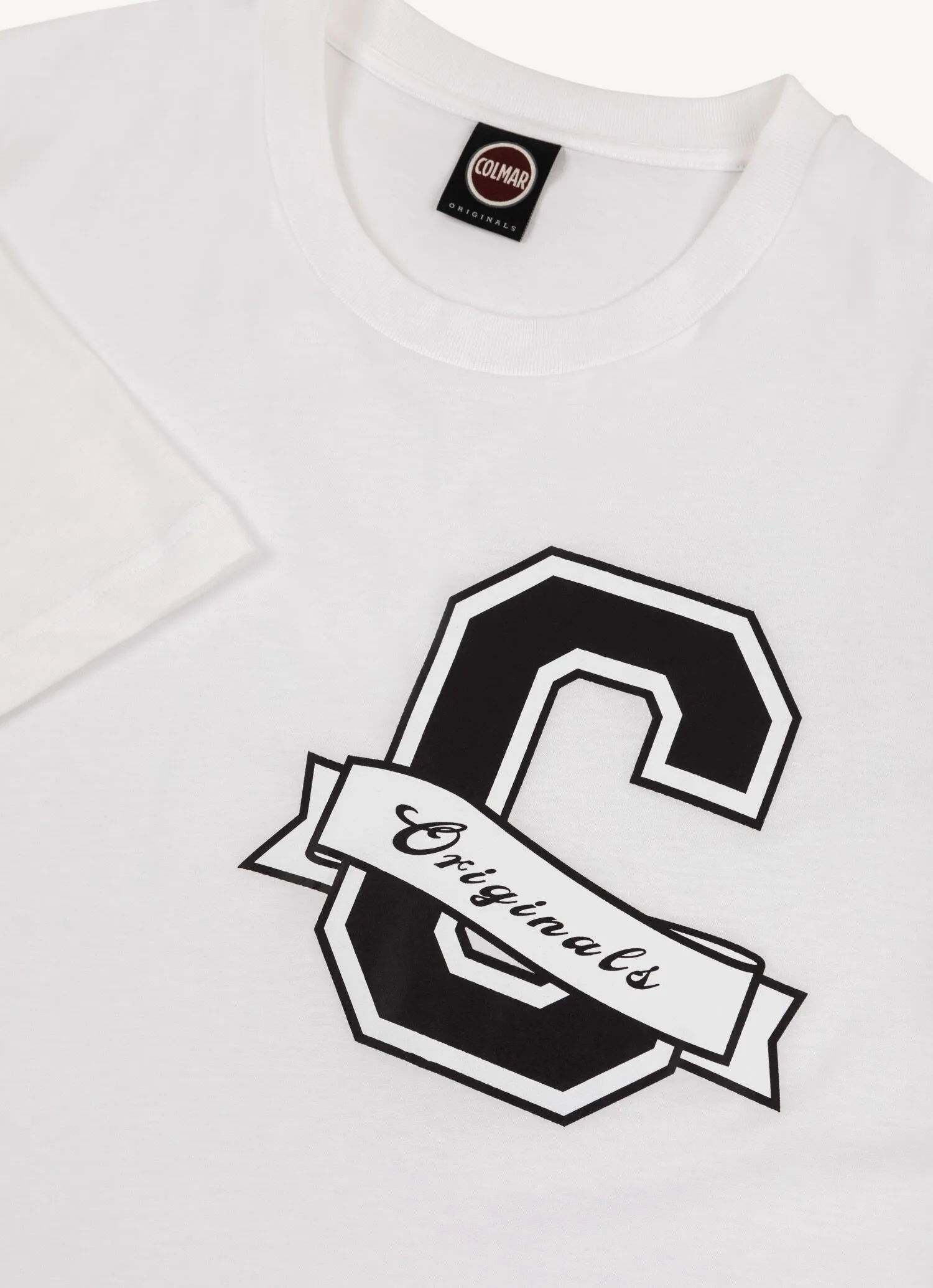 Camiseta universitaria de manga corta