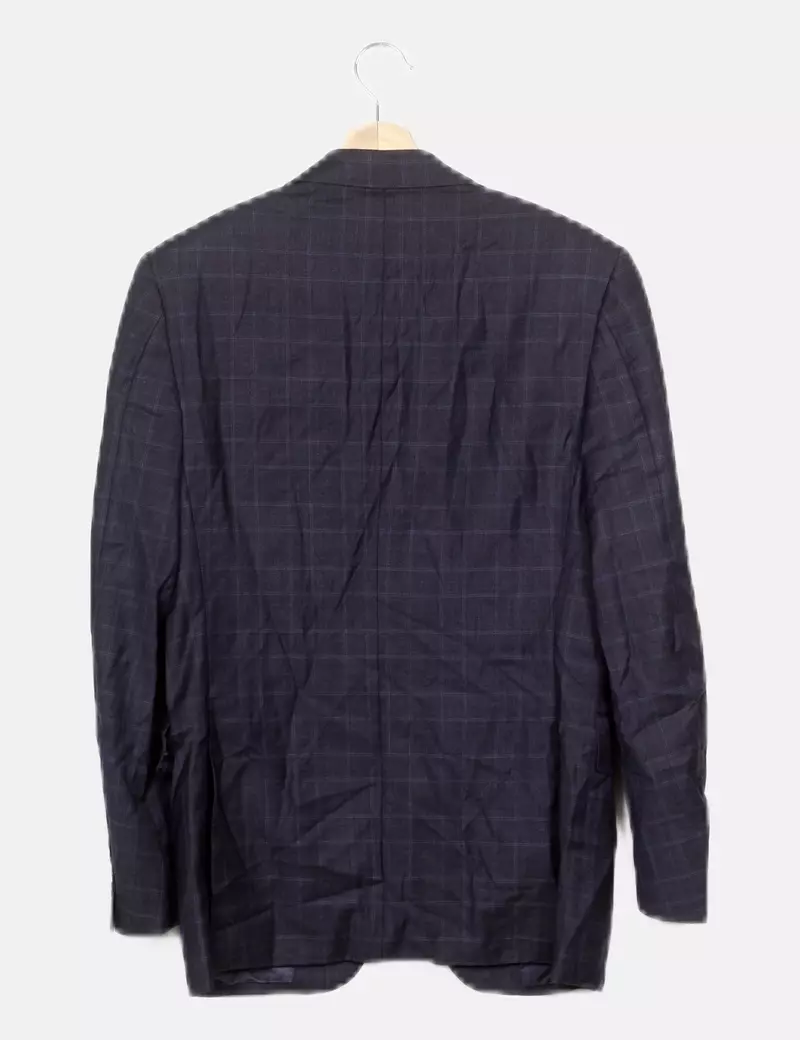 Canali Americana azul marino cruzada