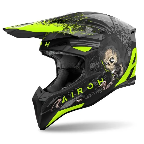 Casco Airoh Wraaap Darkness Matt 