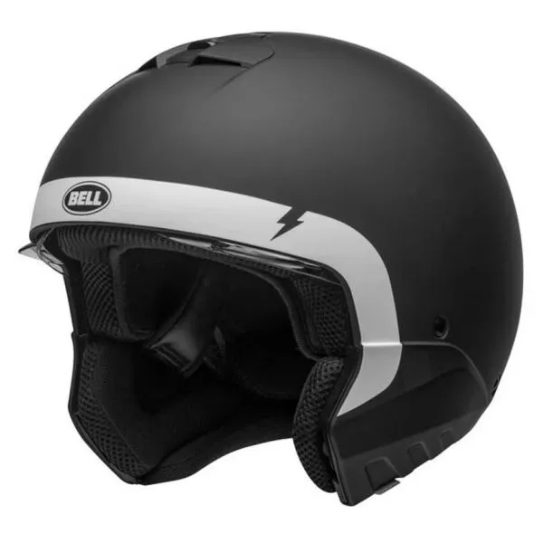 Casco Bell Broozer Cranium Matt Black White 
