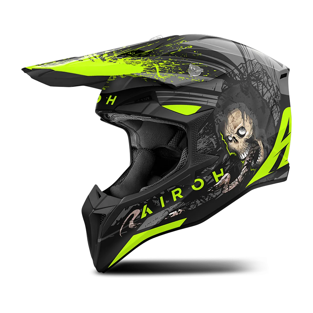Casco de Cross Airoh Wraaap Darkness