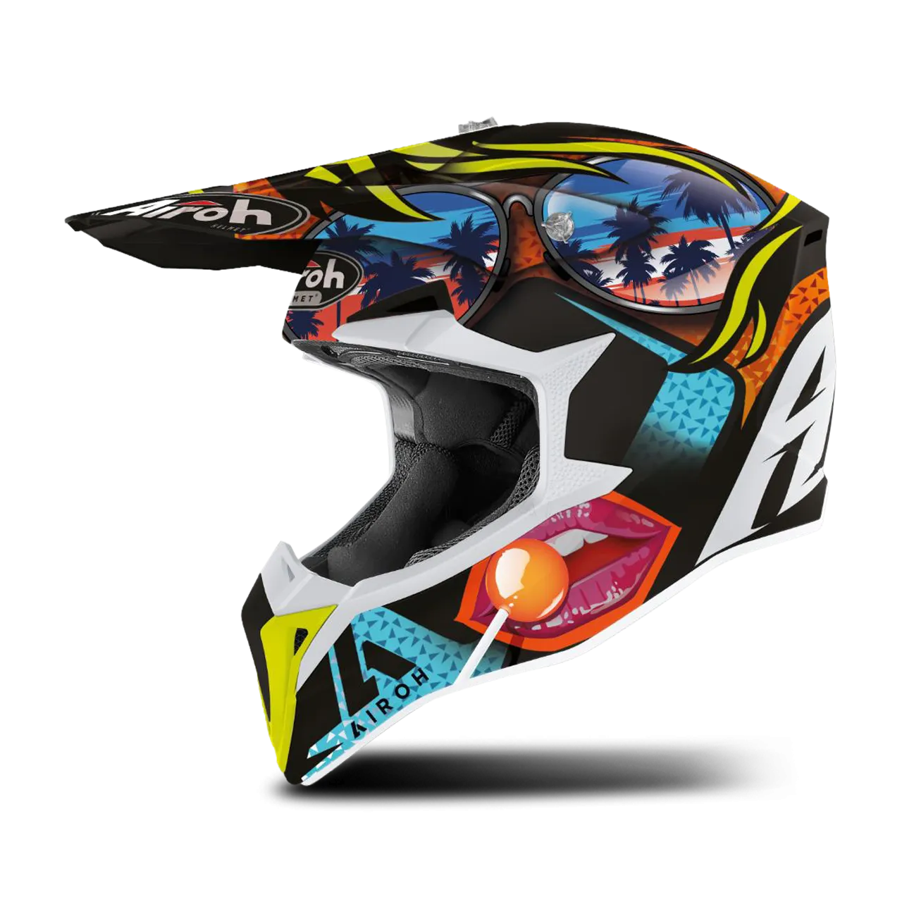 Casco de Cross Airoh Wraap Lollipop