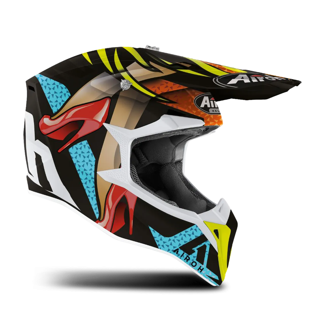 Casco de Cross Airoh Wraap Lollipop