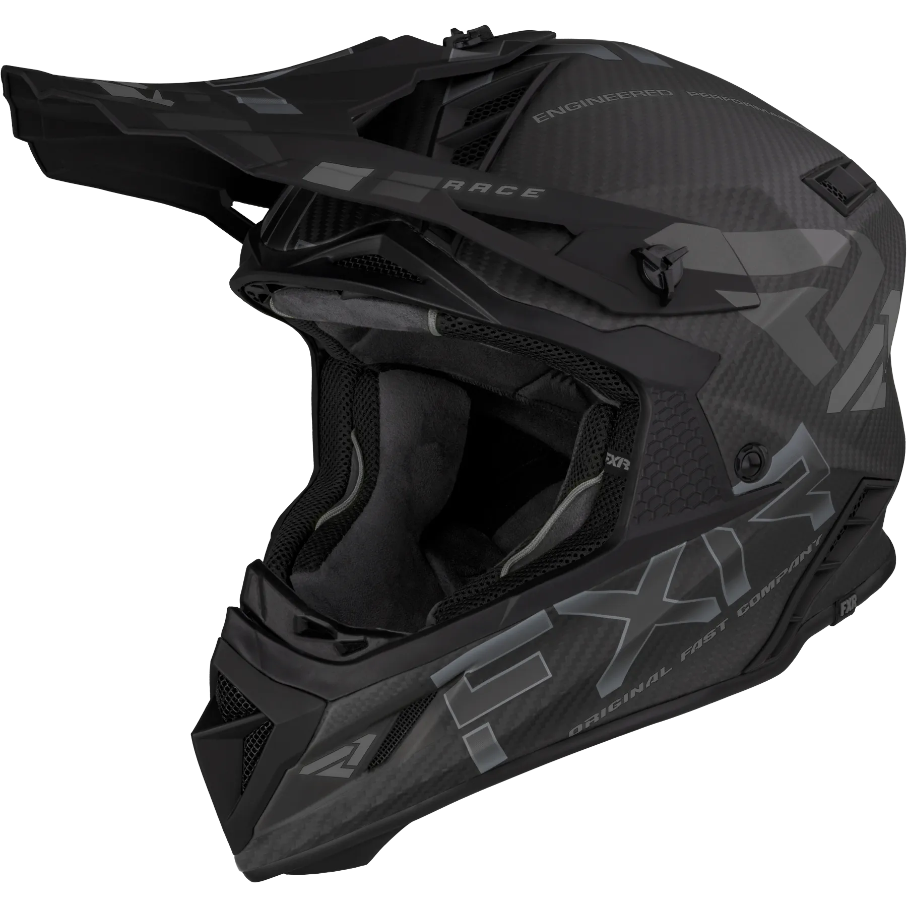 CASCO DE CROSS FXR HELIUM CARBONO DRING ALEACIóN