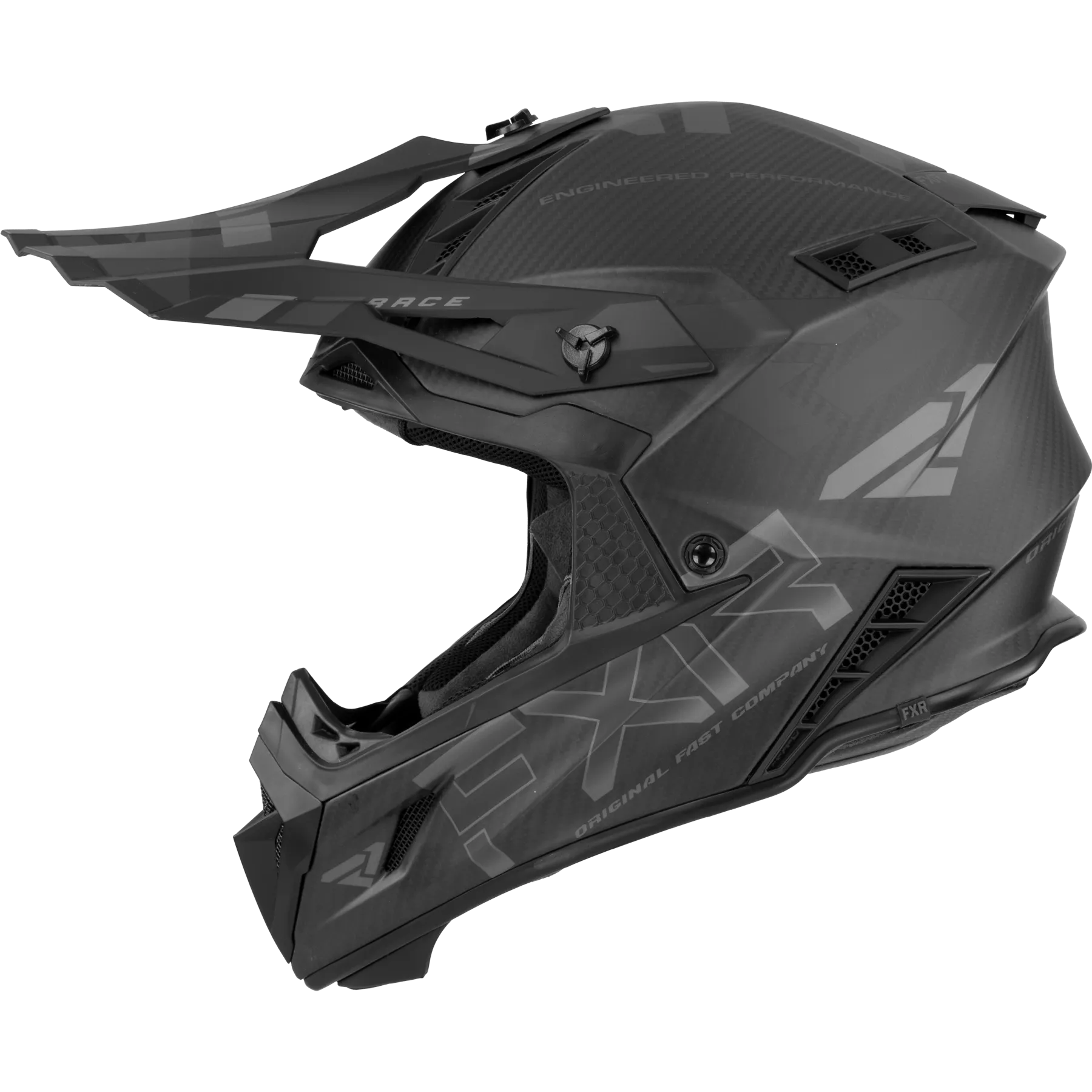 CASCO DE CROSS FXR HELIUM CARBONO DRING ALEACIóN