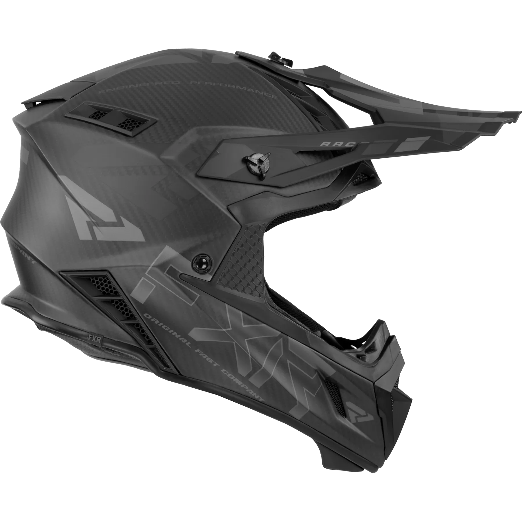 CASCO DE CROSS FXR HELIUM CARBONO DRING ALEACIóN