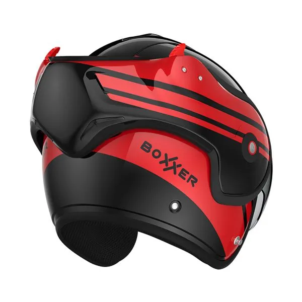 Casco Roof Boxxer Sting Black Red 