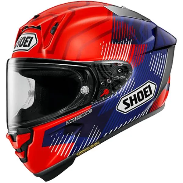 CASCO SHOEI XSPR PRO MáRQUEZ 8 TC1 