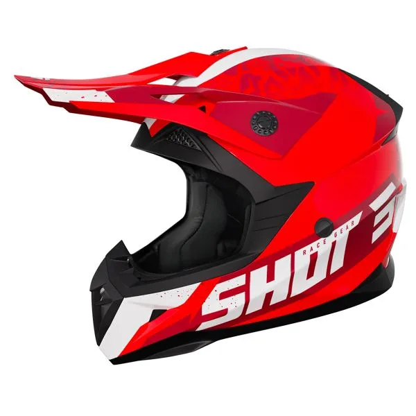Casco SHOT Pulse Airfit Red Glossy 
