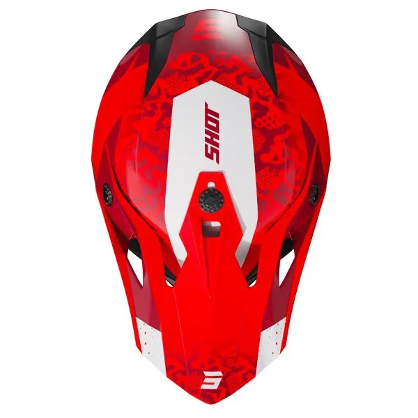 Casco SHOT Pulse Airfit Red Glossy 