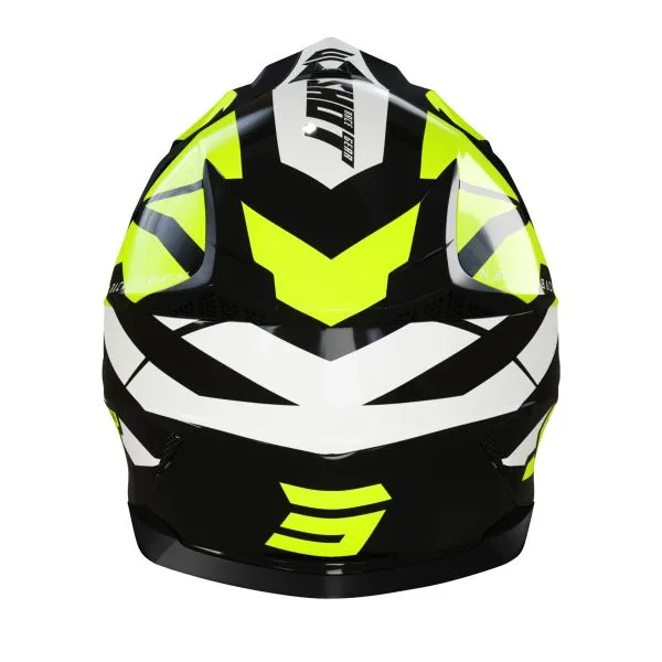 Casco SHOT Pulse Revenge Black Neon Yellow White 