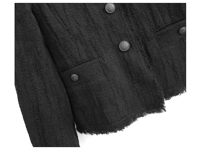 Chaqueta de tweed acolchada Annalise de Rag & Bone Negro 