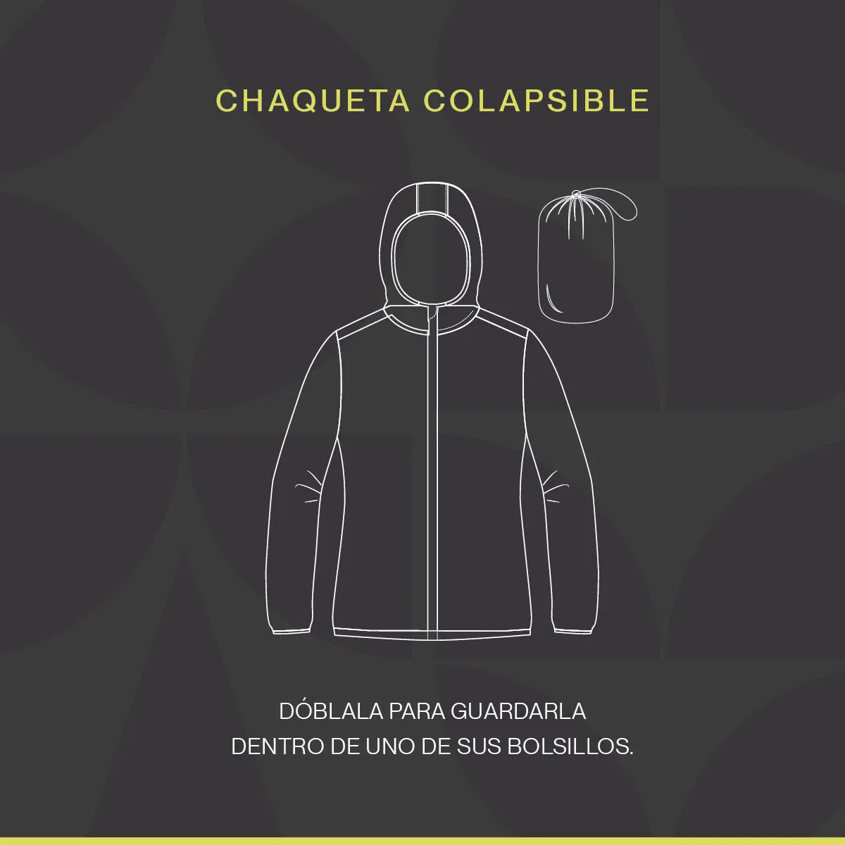 Chaqueta Deportiva Colapsible