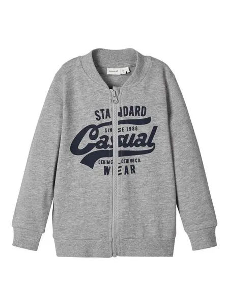 Chaqueta Name It Banditto Gris Para Niño