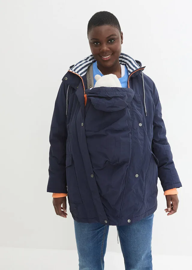 Chaqueta premamá/para bebé Azul oscuro