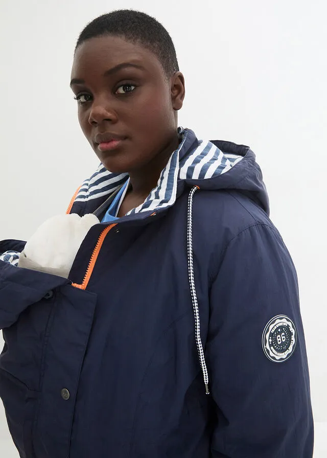 Chaqueta premamá/para bebé Azul oscuro