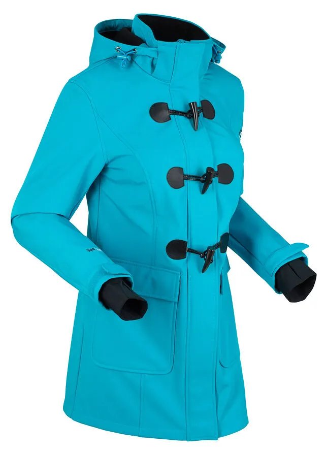 Chaqueta Softshell turquesa