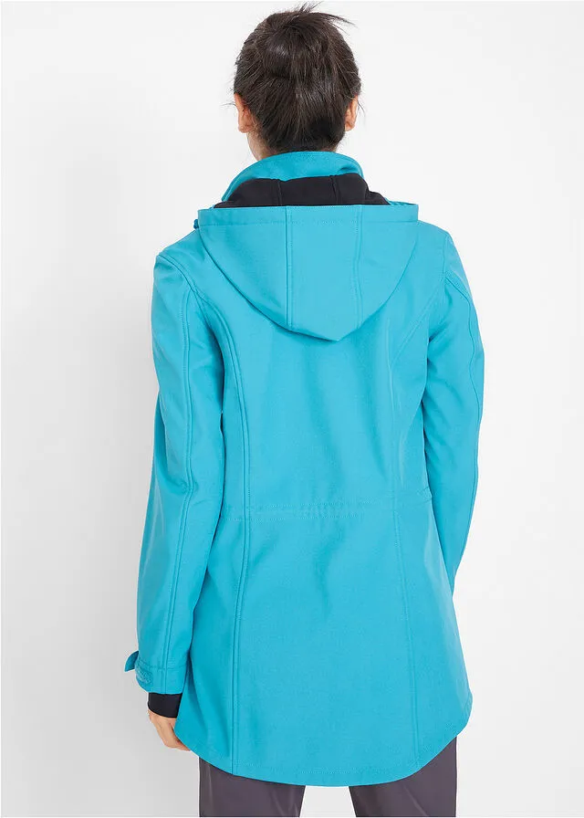 Chaqueta Softshell turquesa