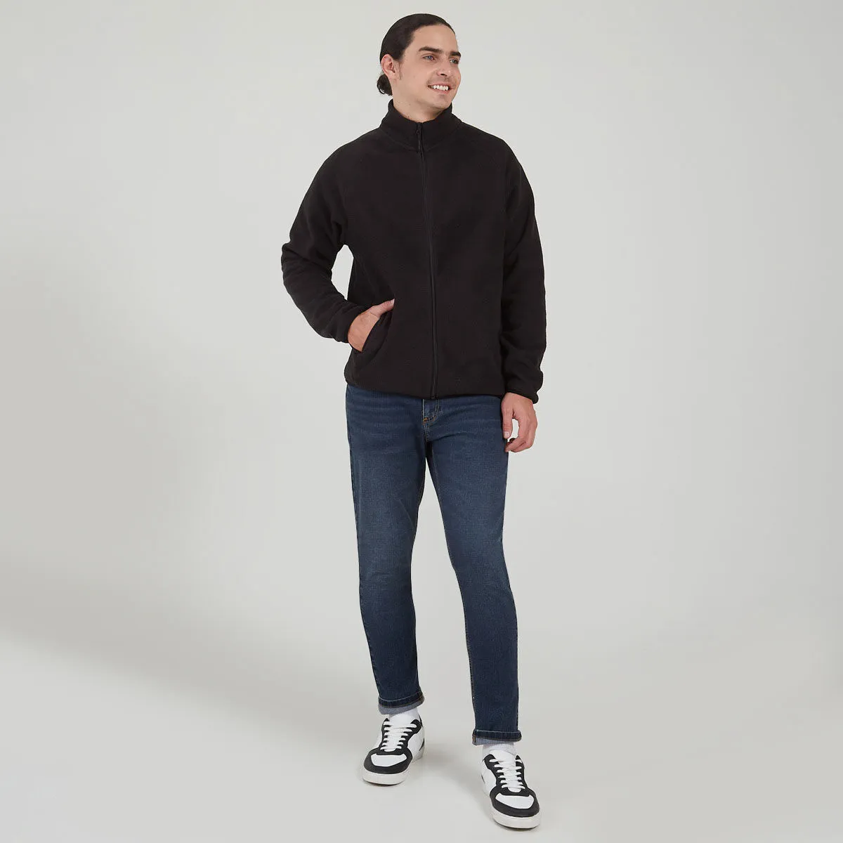 Chaqueta tipo Fleece