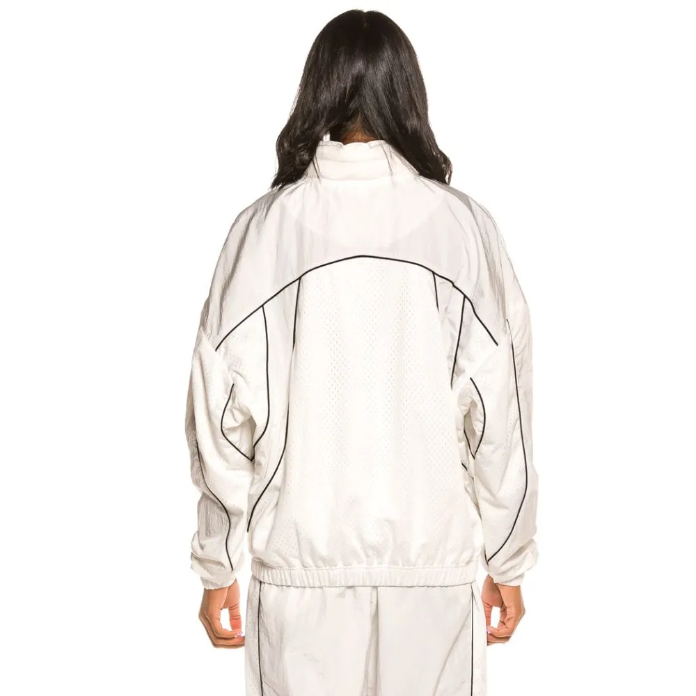 Chaqueta Unisex Grimey Ubiquity TJ FW20 White