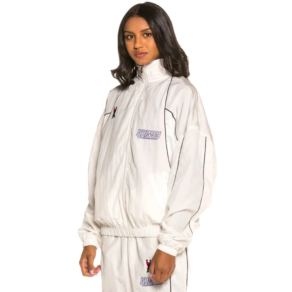 Chaqueta Unisex Grimey Ubiquity TJ FW20 White