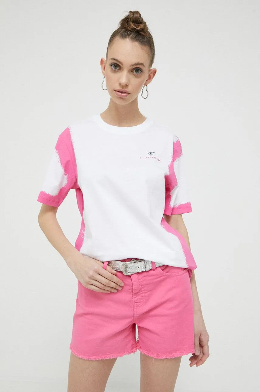 Chiara Ferragni Logo Classic Court Tee