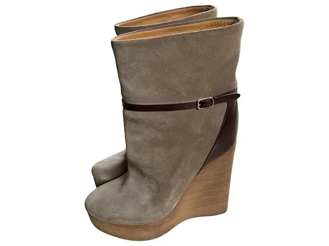Chloé botas Castaño 