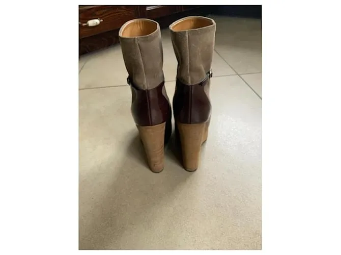 Chloé botas Castaño 