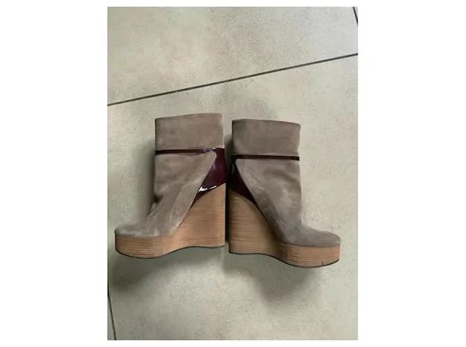 Chloé botas Castaño 