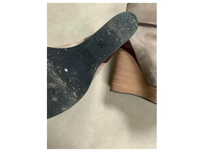Chloé botas Castaño 