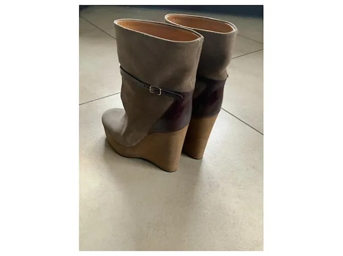 Chloé botas Castaño 
