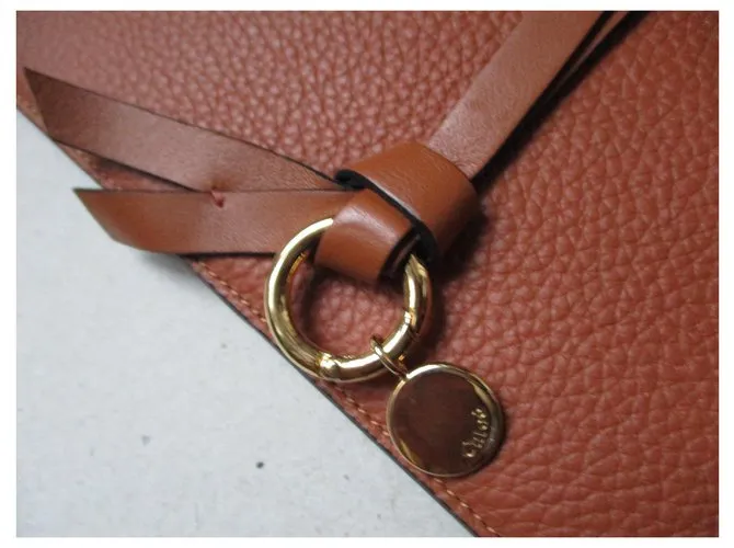 Chloé Cubierta del calendario, cuero camel. Caramelo 