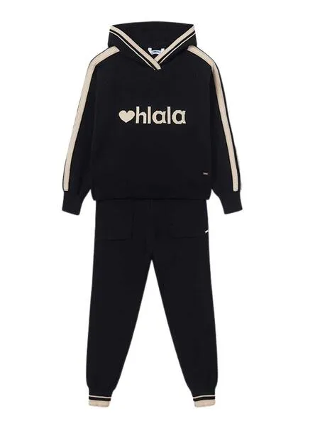 Conjunto Mayoral Pantalón Tricot Negro para Niña