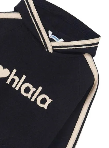 Conjunto Mayoral Pantalón Tricot Negro para Niña