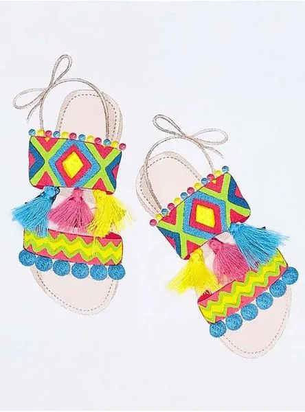 conjunto mayoral tropical multicolor para niña