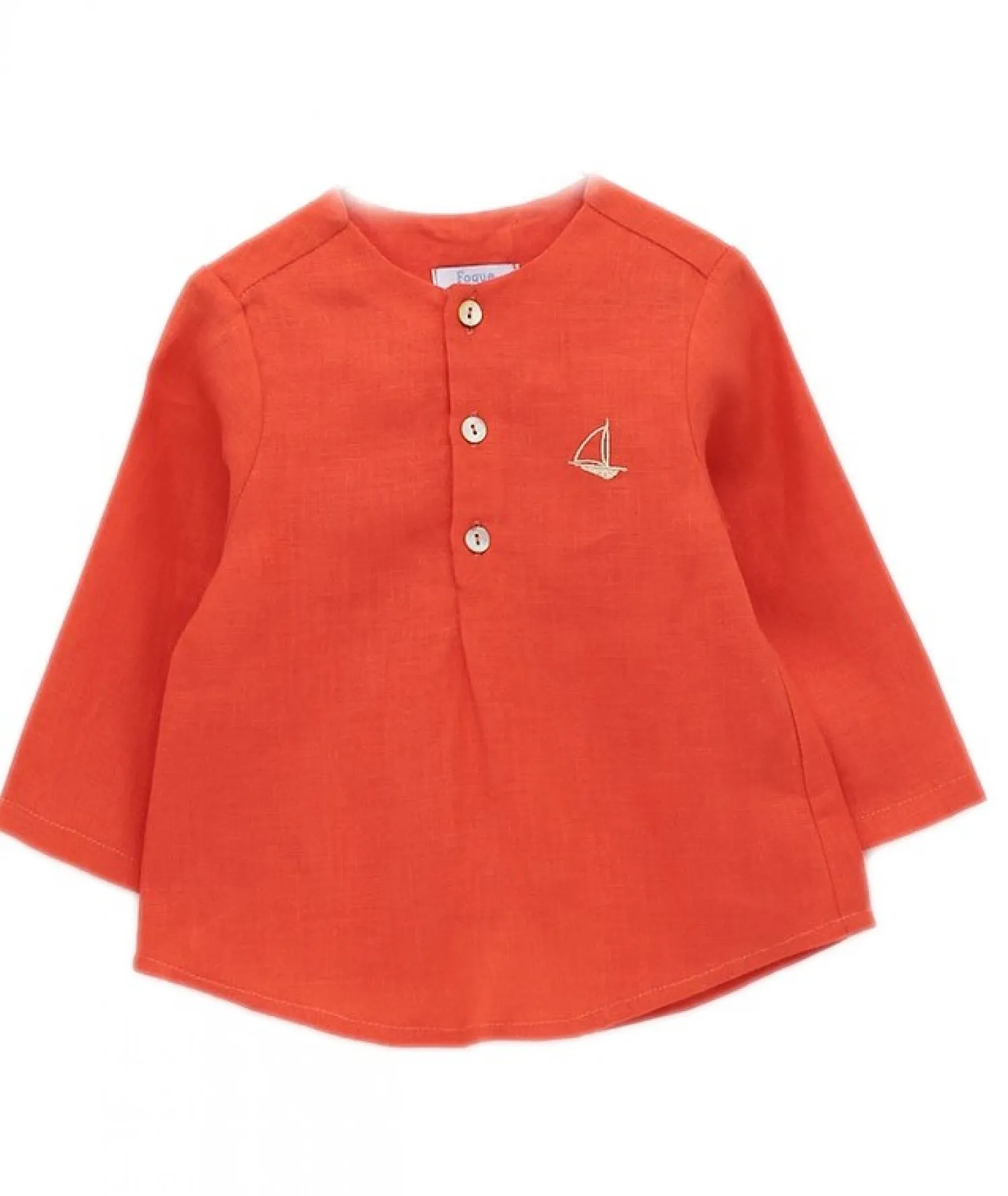 Conjunto para niño camisa y pantalon corto. Foque