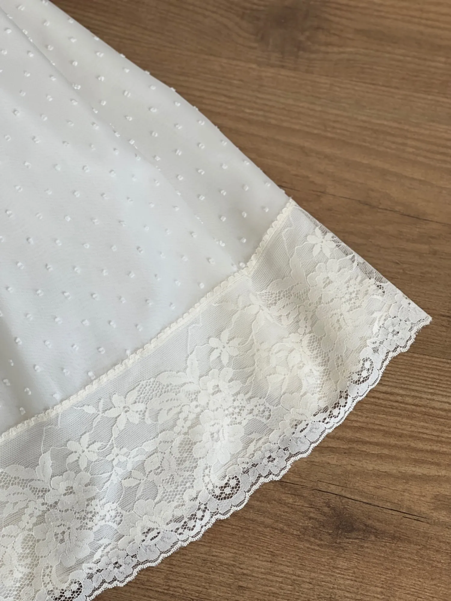 Conjunto unisex faldón y capota en dos tallas