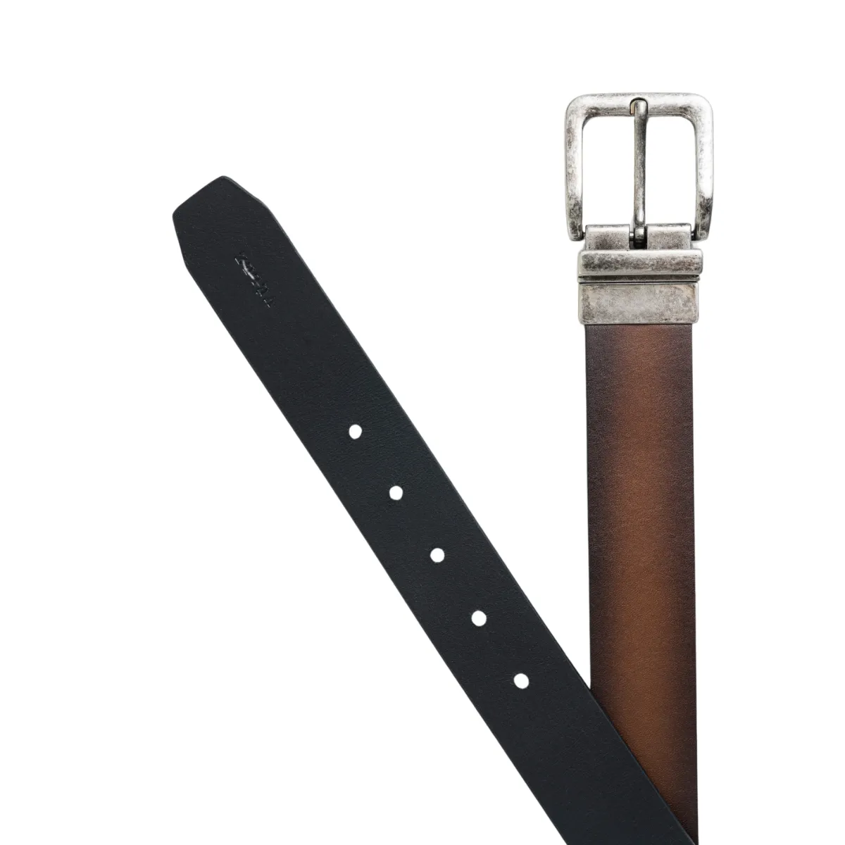 Correa de Cuero Reversible Loira