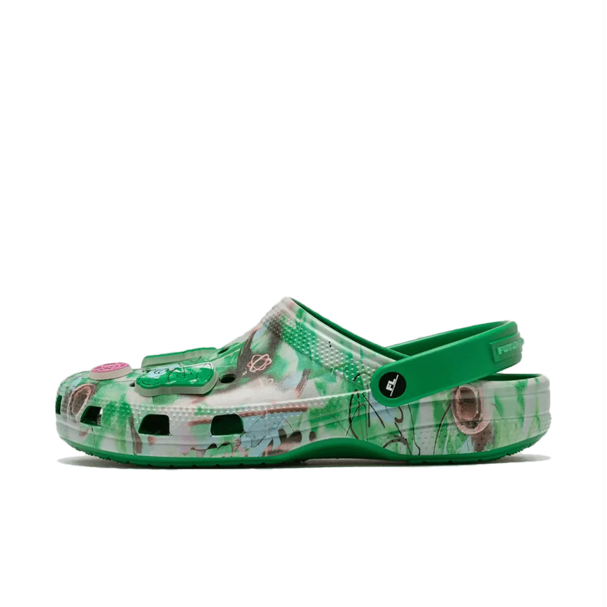 Crocs Futura Laboratories x Classic Clog "Green Ivy"