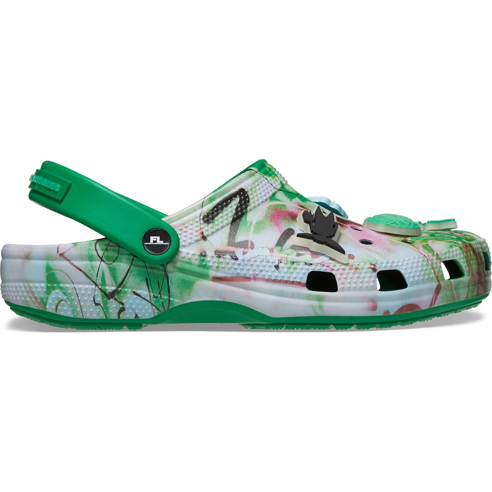 Crocs Futura Laboratories x Classic Clog "Green Ivy"