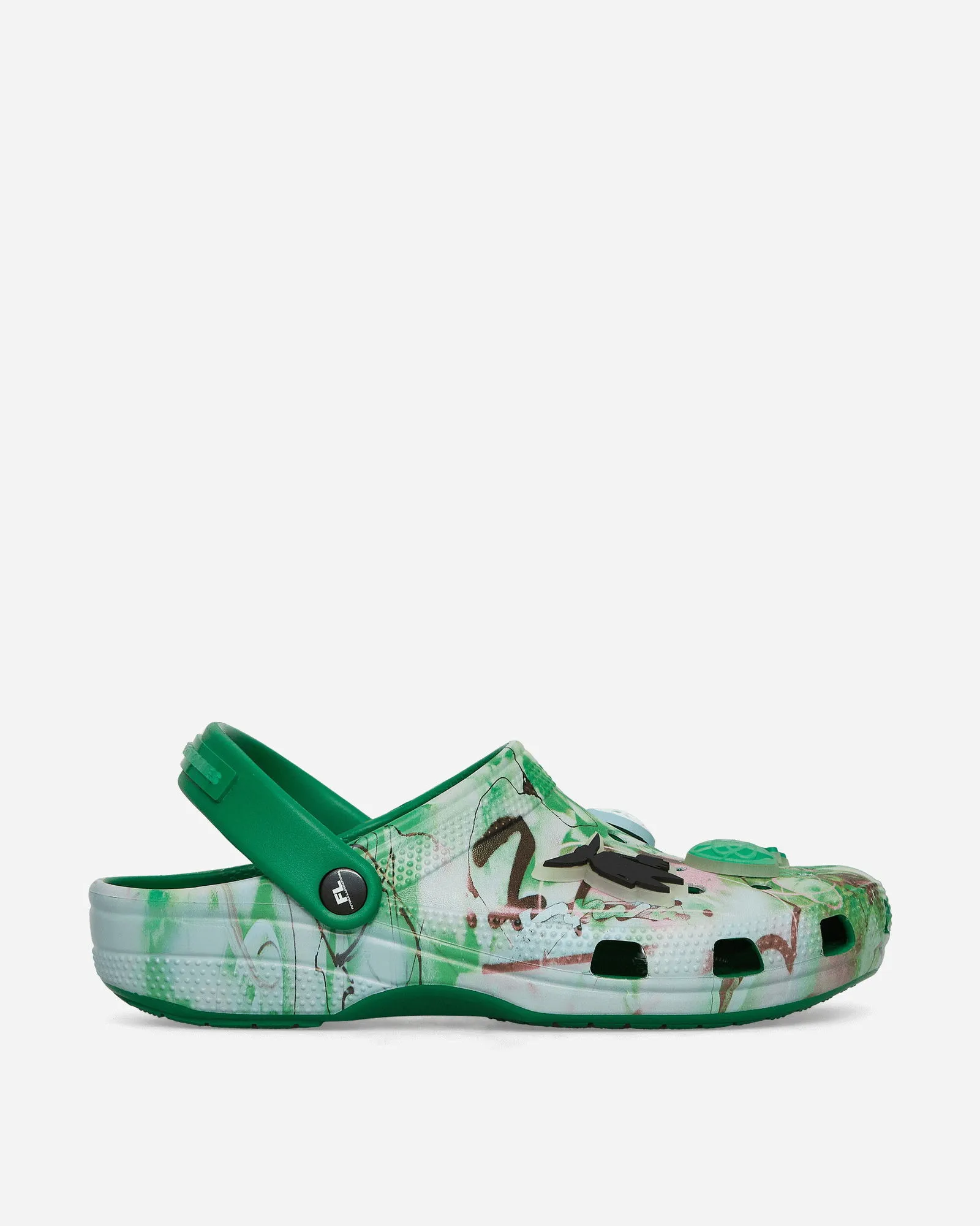 Crocs Futura Laboratories x Classic Clog "Green Ivy"