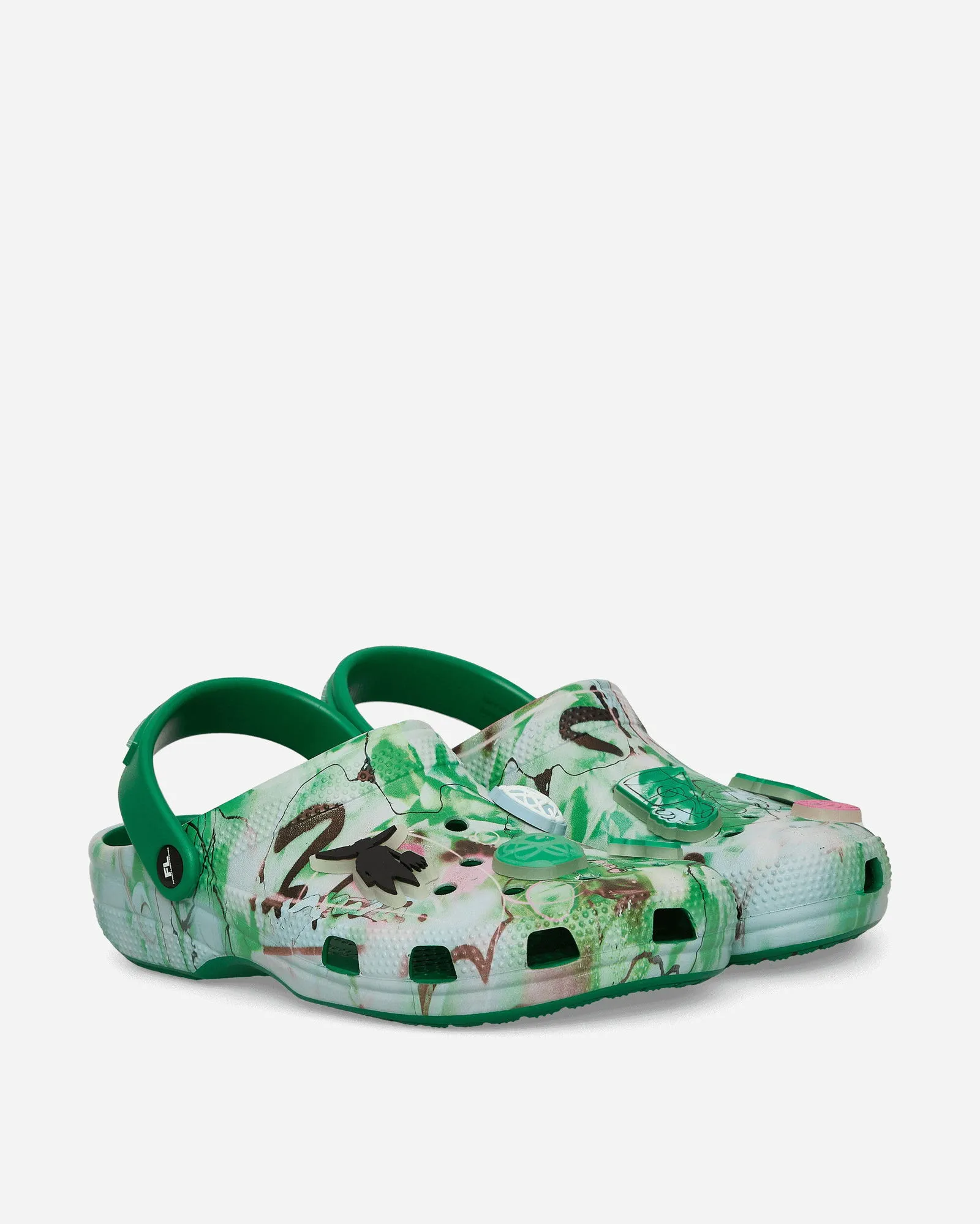 Crocs Futura Laboratories x Classic Clog "Green Ivy"